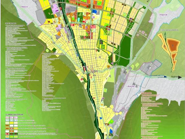 Есік қаласы аумақтарының 2020–2024 жылдарға арналған ықшам құрылыс салудың кешенді жоспары